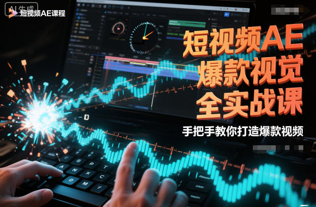 短视频AE爆款视觉全实战课,手把手教你打造爆款视频-蓝海云网创