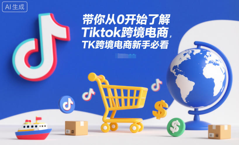 带你从0开始了解Tiktok跨境电商，TK跨境电商新手必看-蓝海云网创