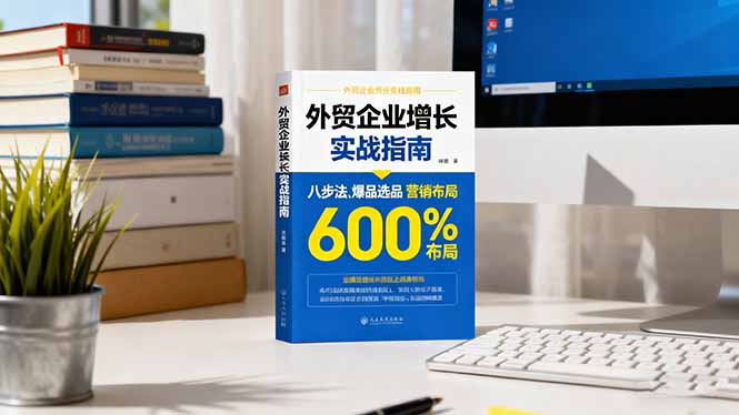 外贸企业增长实战指南，八步法、爆品选品、营销布局，业绩增长300%-蓝海云网创