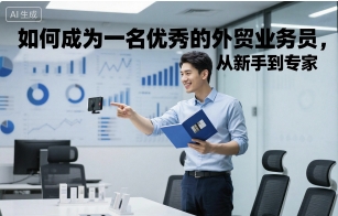 如何成为一名优秀的外贸业务员，从新手到专家-蓝海云网创