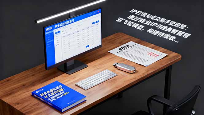 IP打造与成交高手变现营:通过商业IP+经典智慧双飞轮模型 构建持续收钱系统-蓝海云网创