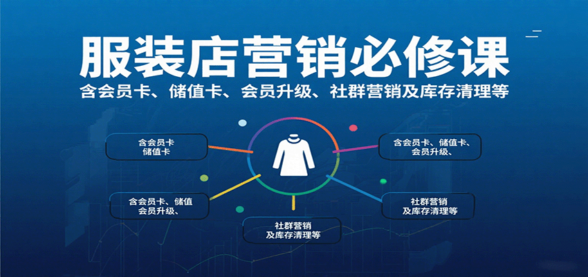 服装店营销必修课：含会员卡、储值卡、会员升级、社群营销及库存清理等-蓝海云网创